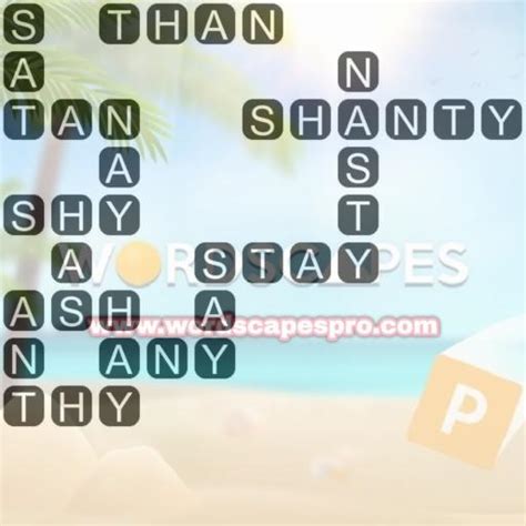 Wordscapes Level 1077 Answers [Fall 5, Vista].